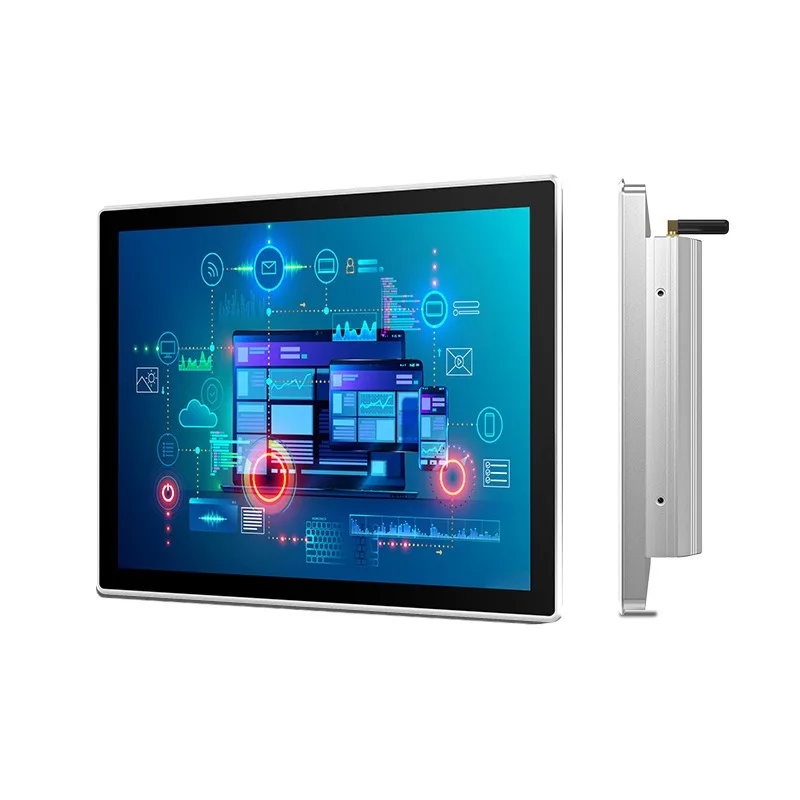 Industrial all-in-one computer embedded 21.5 wall-mounted Android touch screen