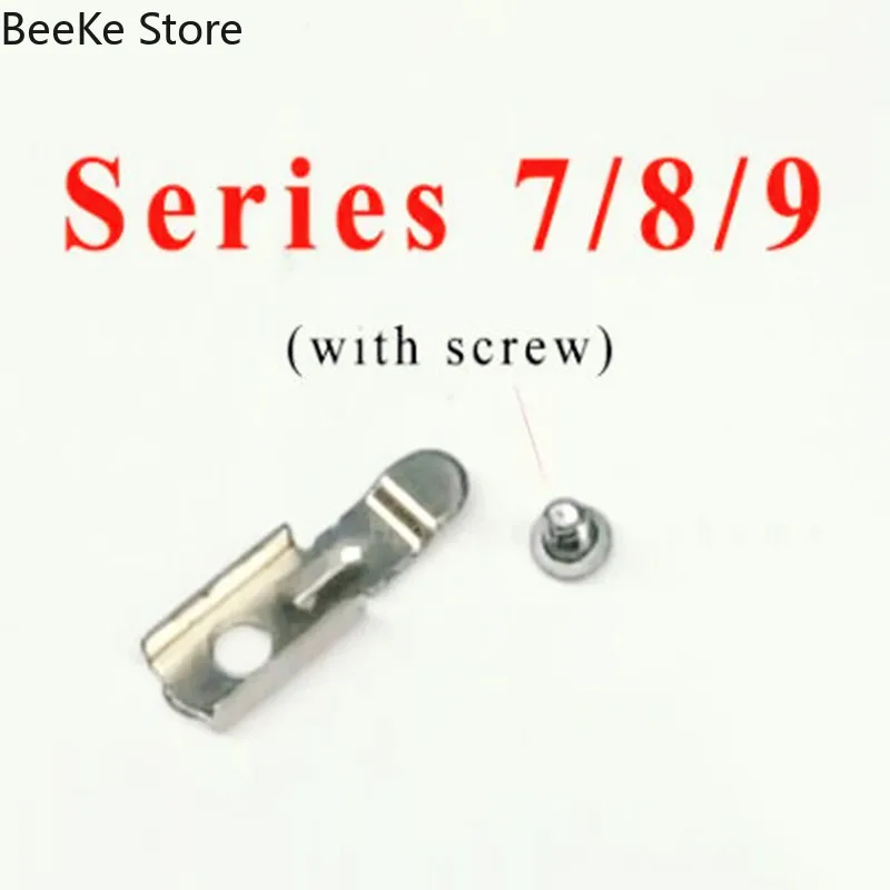 1Set For Apple Watch Series 7 8 9 10 11 SE 4 5 6 SE2 Fixed iron Sheet + Screw internal Battery Frame Replacement Parts