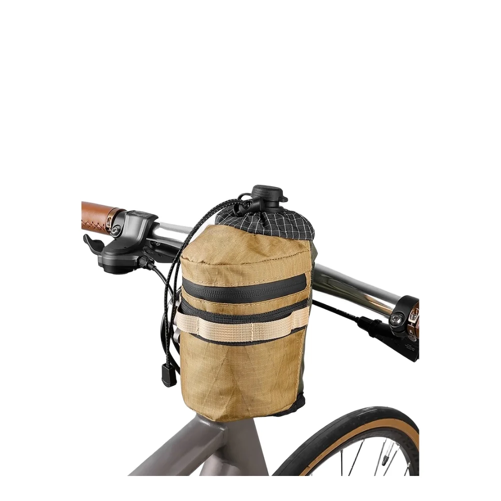 

Bicycle Water Bottle Cage Retro Insulated Leakproof Waterproof Handlebar Mount Bag Mountain Bike Bag Replace Accessories