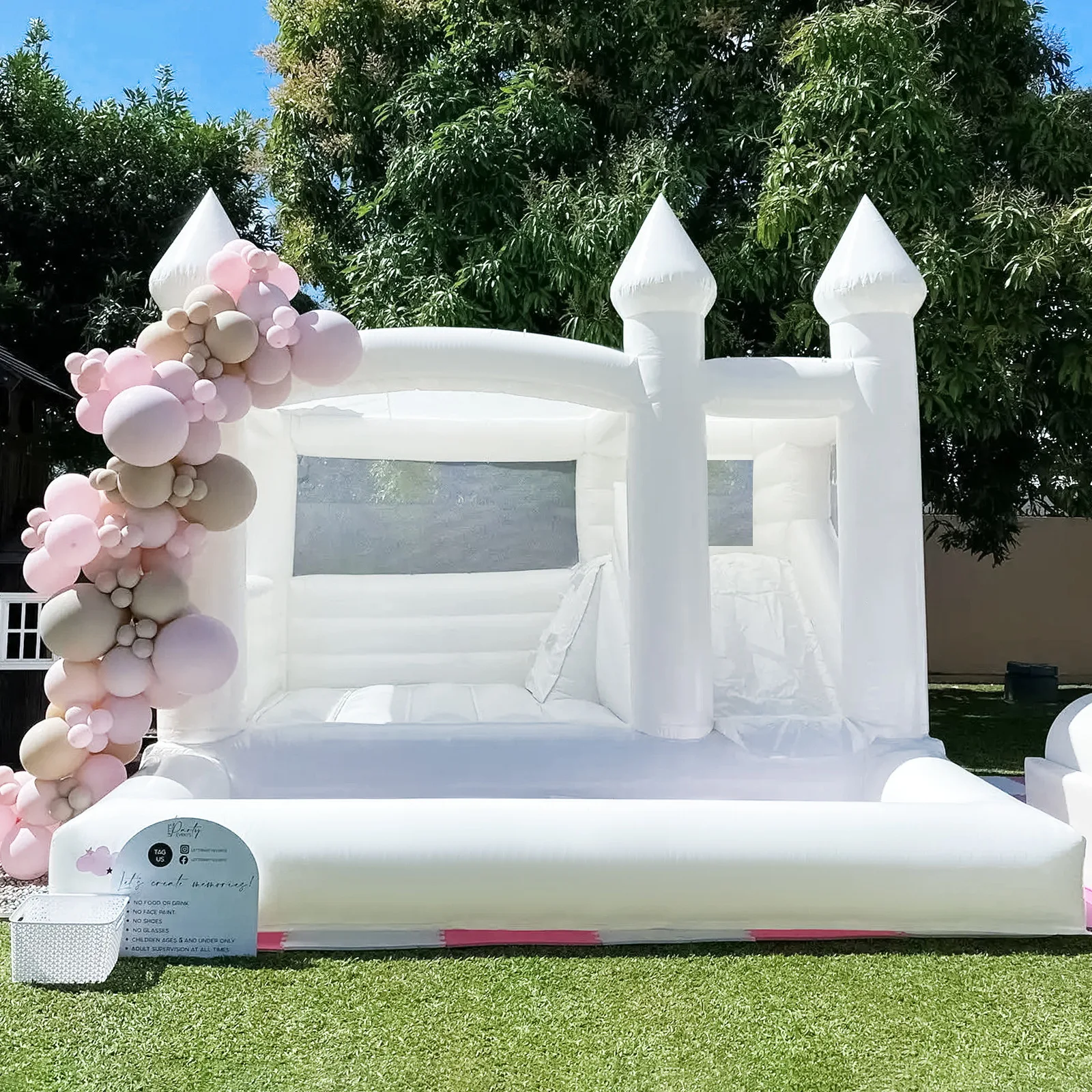Trampolino per matrimonio, castello gonfiabile, festa di compleanno, parco divertimenti