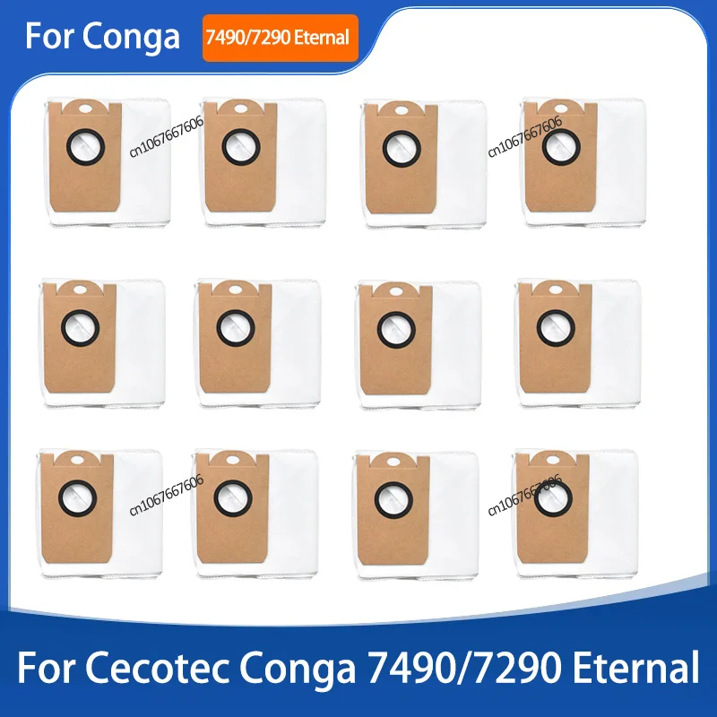 

Dust Bag Accessories For Cecotec Conga 7490/7290 Eternal Home Genesis X-Treme Dust Bag Sack Robot Vacuums Spare Parts