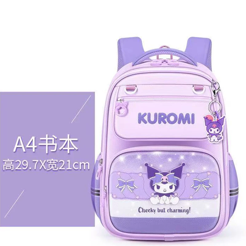 

Sanrio Cinnamoroll MYMELODY Backpack for Grade 1-3 Kuromi Lightweight Waterproof Schoolbag Girls Children's Reduce Burdens
