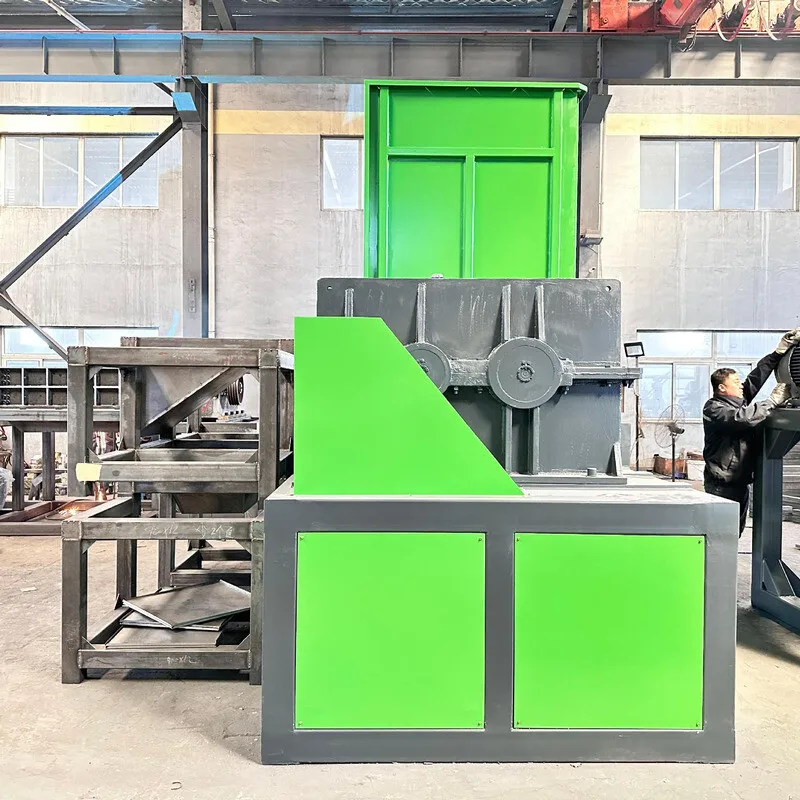 ماكينة تقطيع صناعية موديل 1200 للإطارات البلاستيكية والمطاط والأكياس الكبيرة المنسوجة والخردة المعدنية ومعالجة تقطيع الخشب