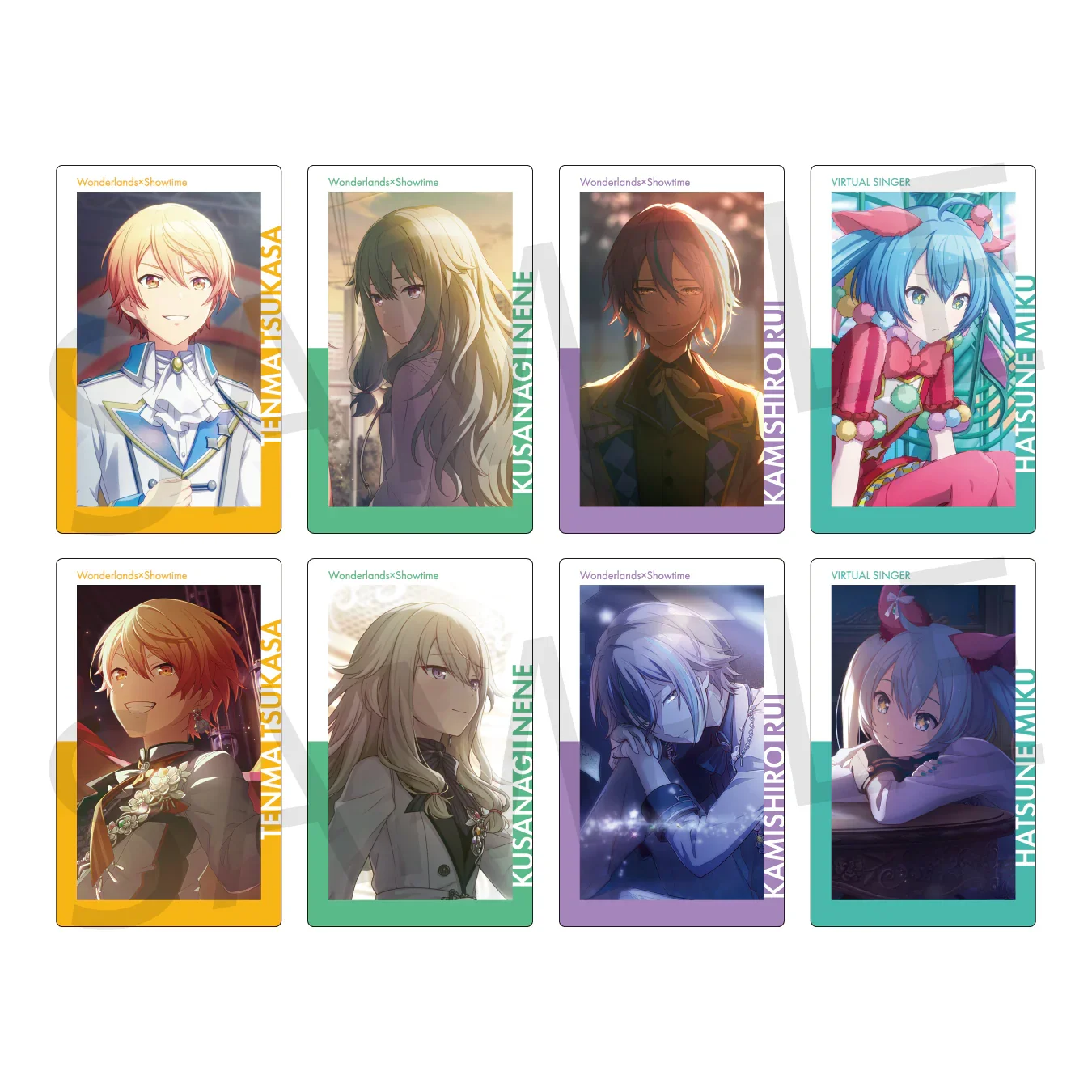 SEKAI PROJECT Vol.14 B Game WonderlandsรShowtime Leo/Need Vivid BAD SQUAD 25 Nightcord MORE MORE JUMP EPICA Epick Card Series