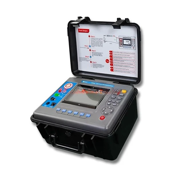 

Universal 10kV Digital High Voltage Portable Insulation Resistance Tester Insulation Resistance Tester 10kv