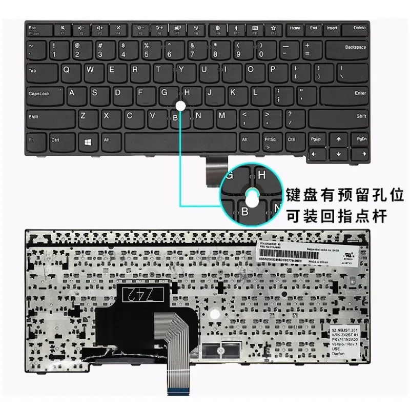 

New Keyboard for IBM ThinkPad Lenovo TP00083A B
