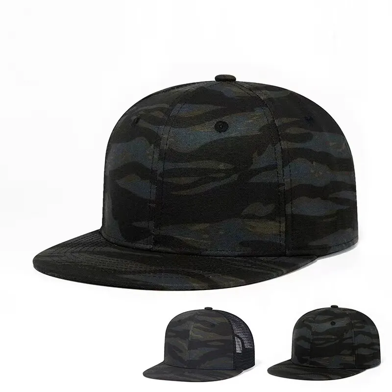 Unisex Dancer Camouflage Hip-hop Hats Spring Autumn Outdoor Adjustable Casual Baseball Caps Sunscreen Hat