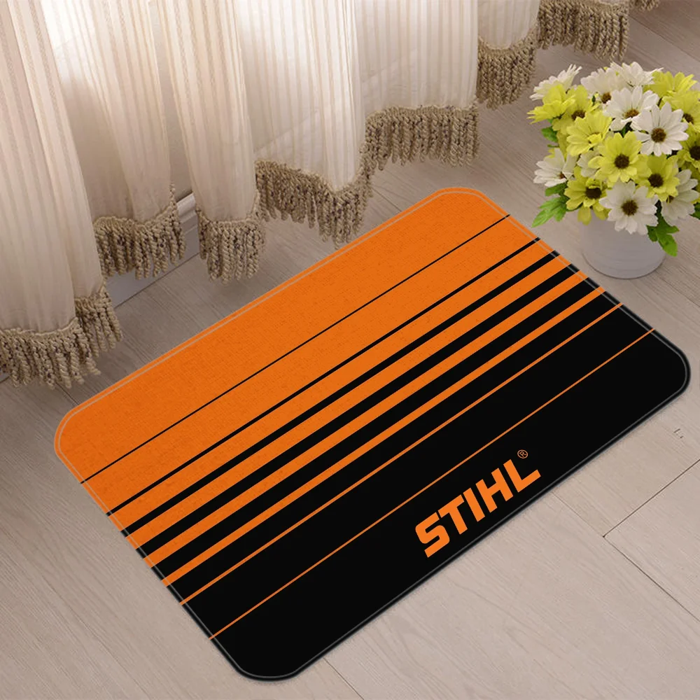 STIHLS Entrance Door Mat Hallway Carpet for Bedroom Mats Anime Rug Room Rugs Balcony Home Decorations Bath Foot Kitchen Prayer