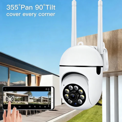Imagen 2 del producto Cam720 5MP HD WiFi cámara de vigilancia hogar Color noche seguimiento automático cámara IP de seguridad cámara de vigilancia CCTV interior