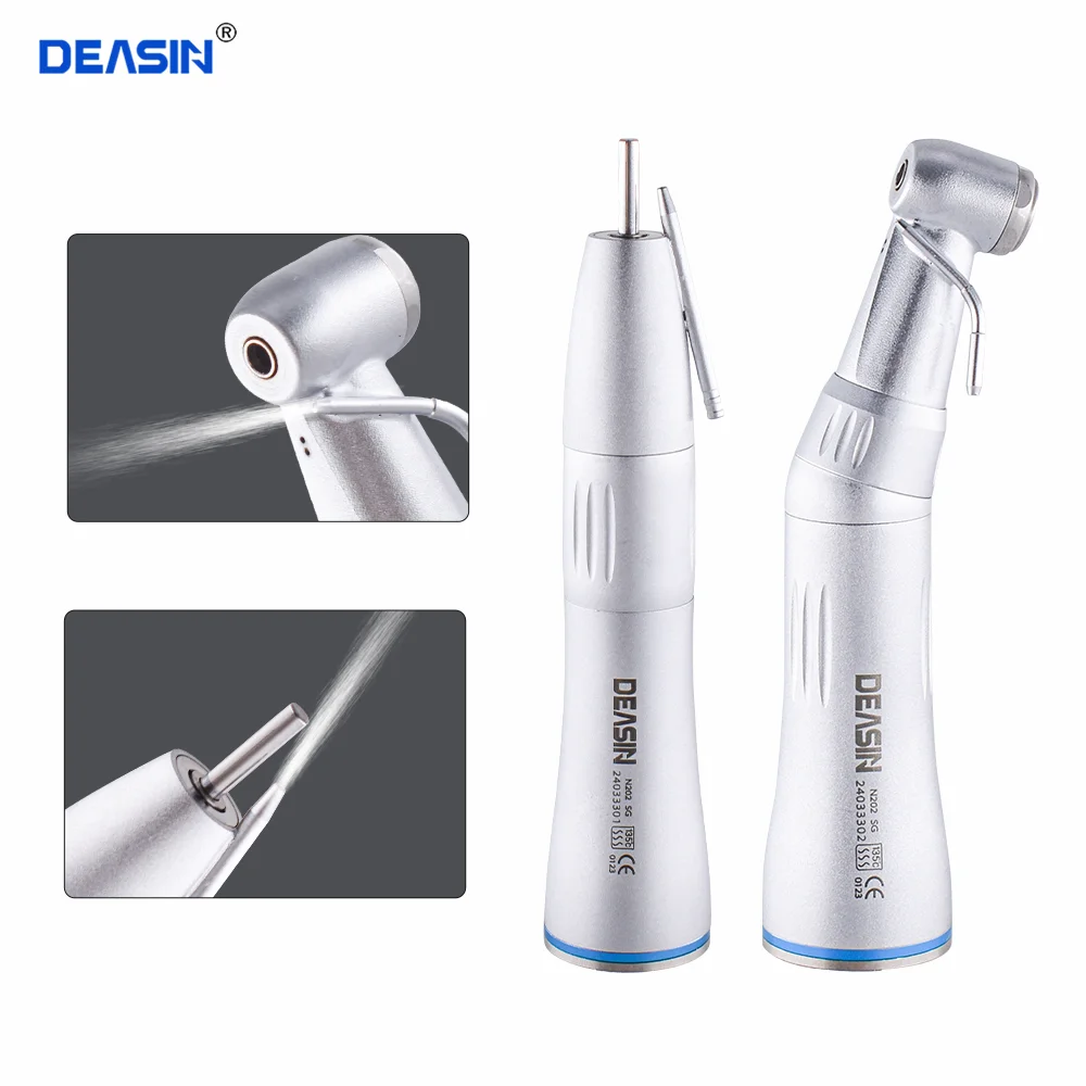 

Dental Low Speed Straight Contra Angle handpiece with dual water for Dentist surgical Handpiece Kit Low Speed Dentist Instrumen
