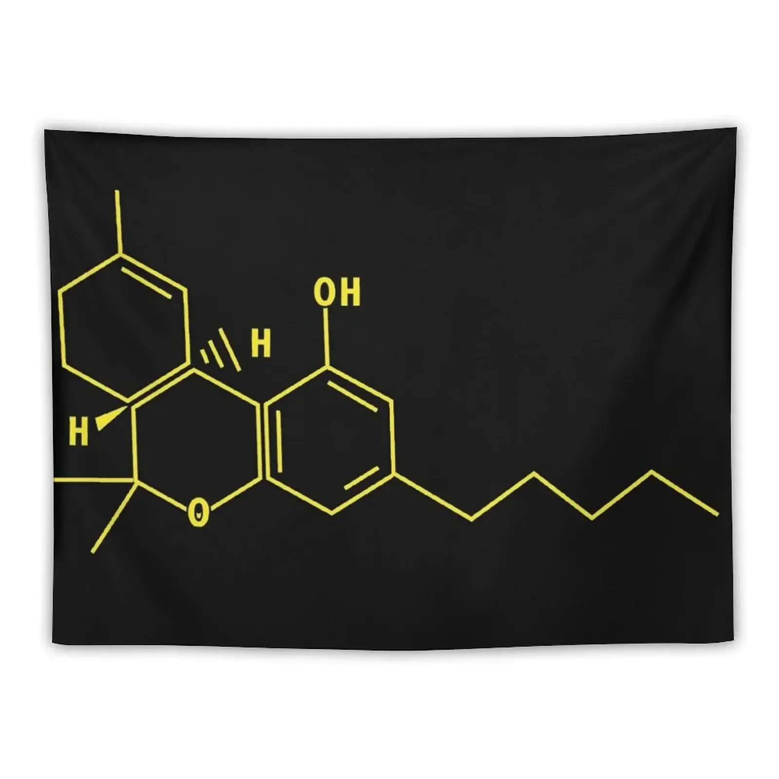 

THC Chemical Formula Tapestry Cute Room Things Bedroom Decorations Wall Hangings Decoration Home Decorators Tapestry