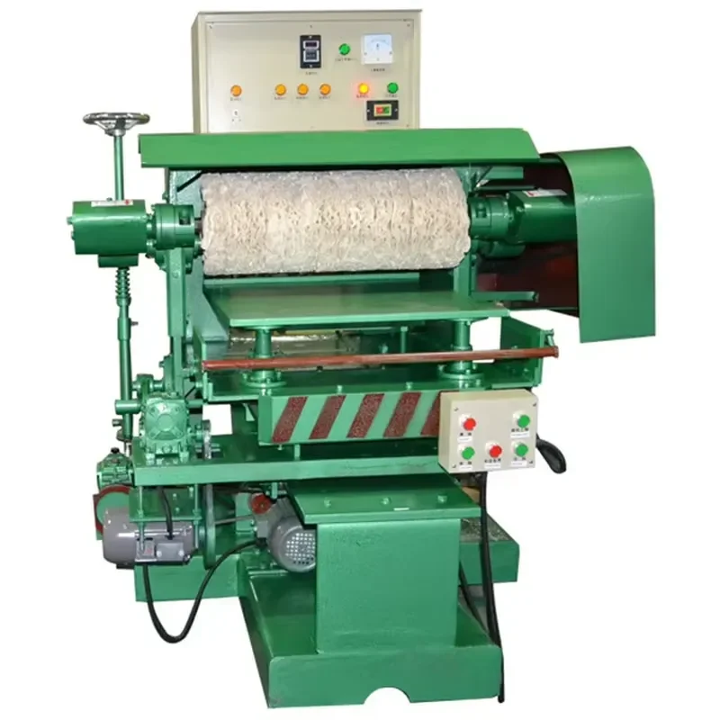 Yi-Liang Single Shaft Wire Drawing & Polishing Machine for Metal Surface Door Hinges Mirror Finish 380V 7.5kW