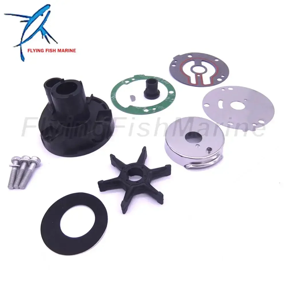 

Outboard Engine 689-W0078-A6 689-W0078-06 Water Pump Repair Kit with Housing for Y 25HP 30HP Boat Motor, 18-3427 Mar