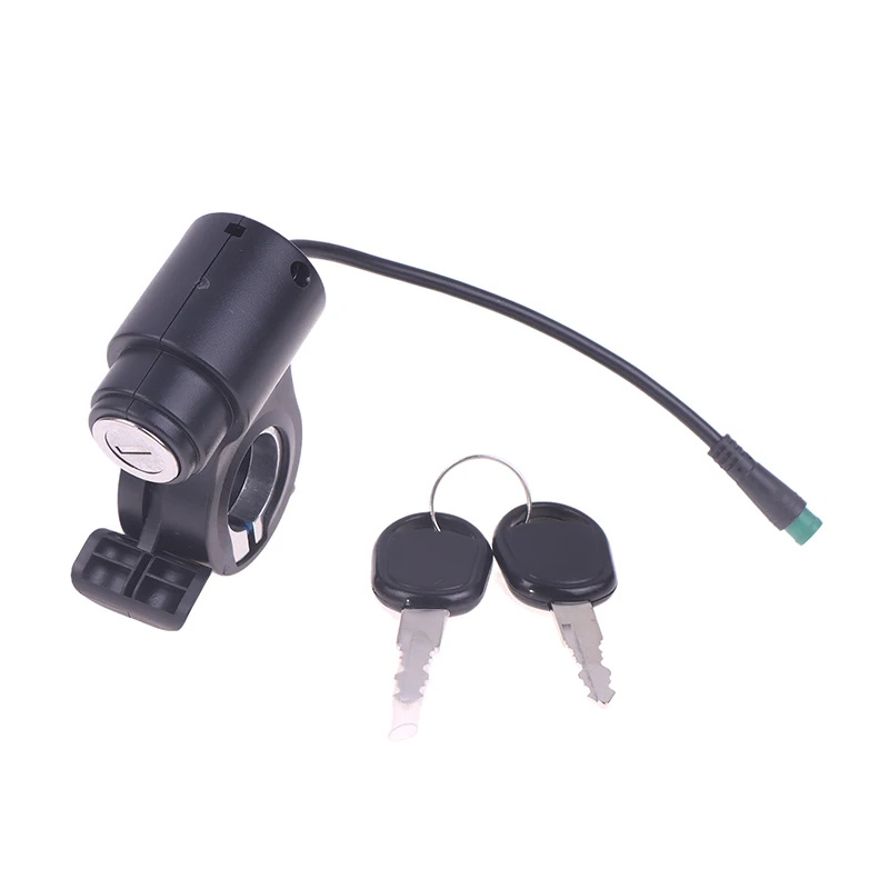 

Замок зажигания электрического скутера для KirinG2 5-контактный встроенный дроссельный ускоритель, замок переключателя питания с ключом для деталей электронного скутера