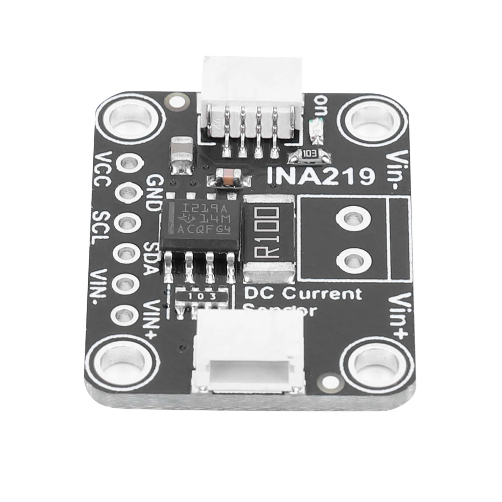 INA219 DC Current Sensor Breakout Power Module I2C Interface DC Current/Power Monitoring Sensor Module DC 3V-5V for DIY