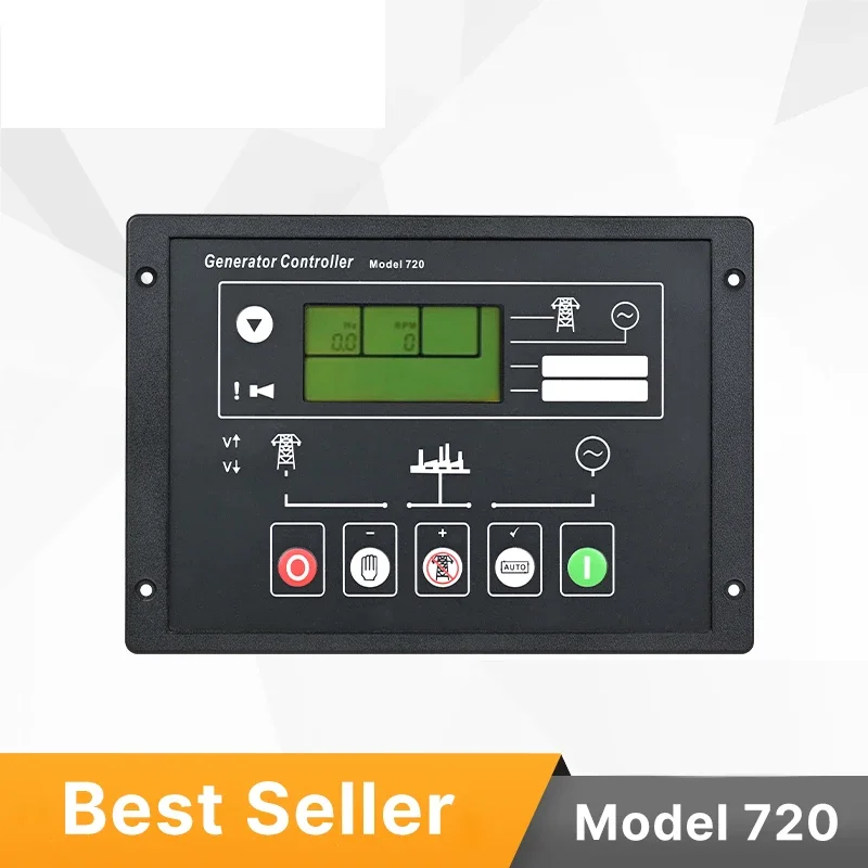 Automatic Genset Control DSE720 Generator Controller Panel Module LCD Controladores Deepsea Controller 720 DSE 720