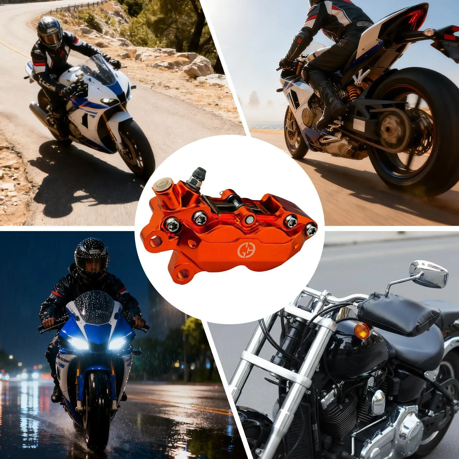 

Зажим заднего дискового тормоза, сменный зажим из алюминиевого сплава, тормозной узел мотоцикла для ATV, электрический скутер, мотокросс, езда на тропе