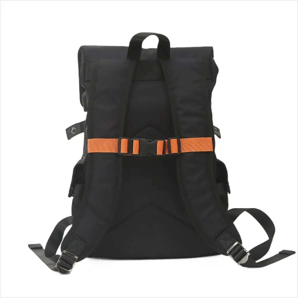 Hiking Bag Outdoor Camping Nylon Adjustable Backpack Fixed Belt Backpack Chest Strap Backpack Shoulder Strap Bag Pull Belt