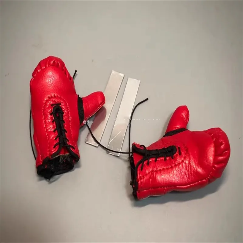 High Quality 1/6 Soldier Accessories Red Boxing Sports Gloves Model Fit 12'' Action Figure Body In Stock