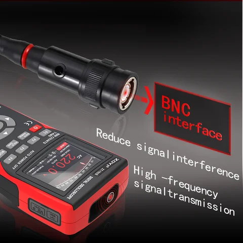 ZOYI Oscilloskopprobsats 1x 10x högprecisionsoscilloskopanalysator med krokodilklämma och probtestledningar 8 best sales isoleringssond oscilloskop - №5