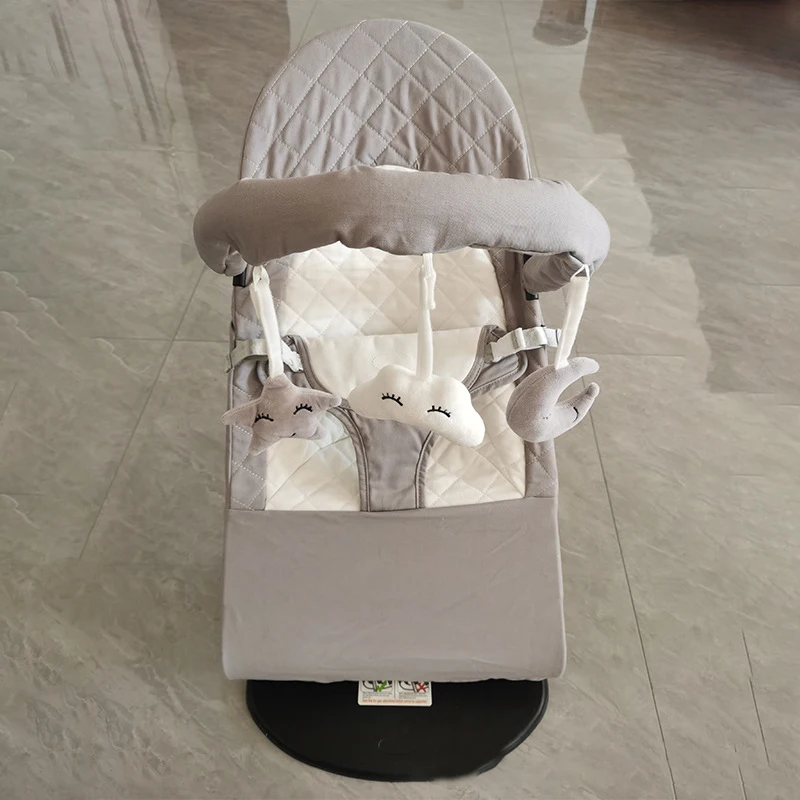 Adjustable foldable baby rocking chair soothing sleeping bed for lying or sitting trampolines and jumpers product types