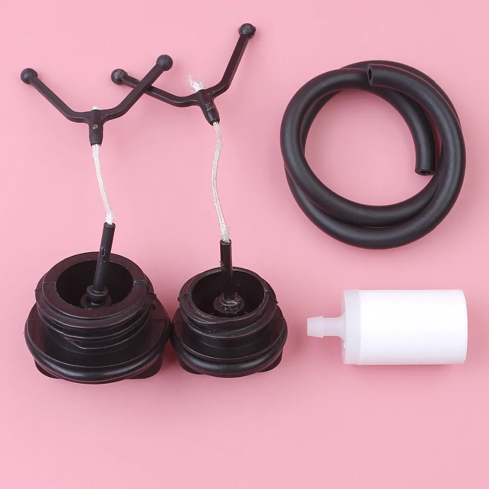 Oil Fuel Cap Filter Line Hose Kit For Husqvarna 50 51 55 254 257 Chainsaw Spare Replacement Part motosierra gasolina