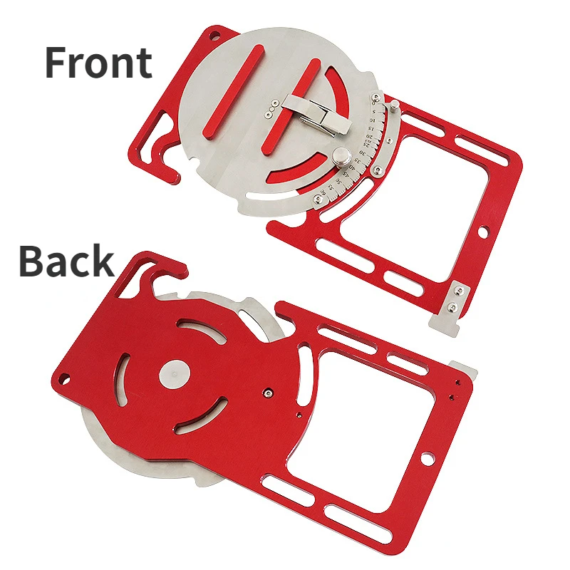 Universal Electric Circular Saw Guide Adjustable Rail Angle Tool 0-60° Engraving Machine Plate Slotting Track Festo Makita Rail