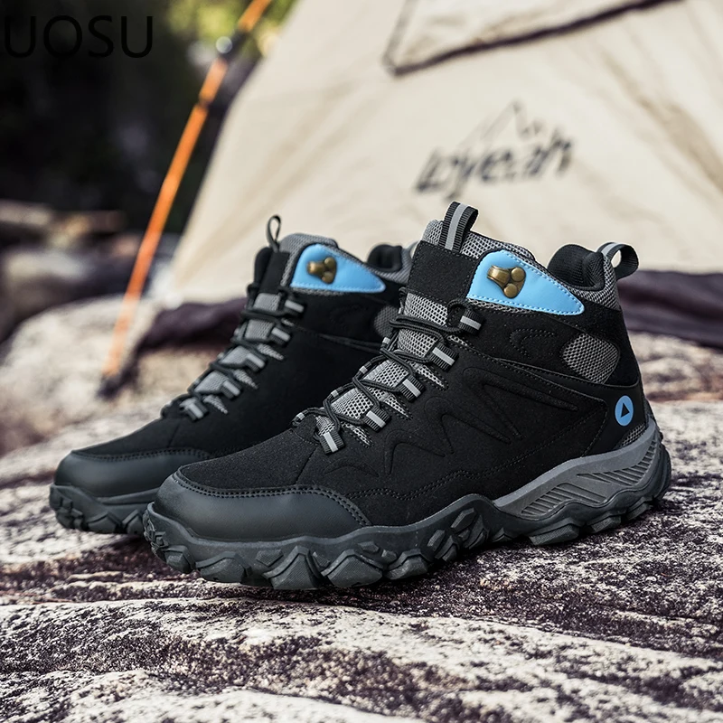 Zapatillas de deporte para hombre, nuevo estilo para las cuatro estaciones, zapatillas deportivas para hombre, hermosas botas de escalada a la moda para hombre, combina con todo, jóvenes y geniales