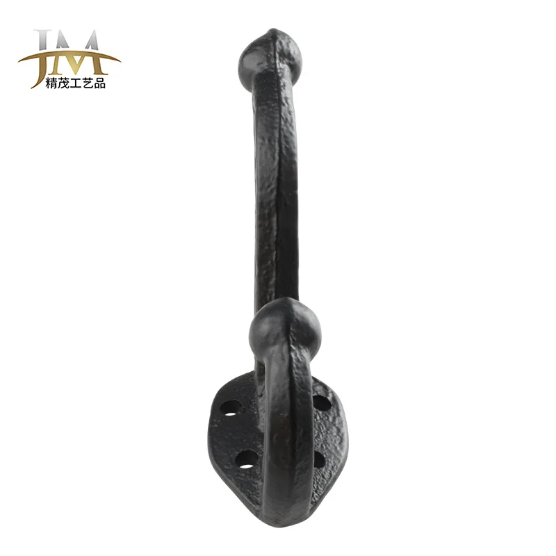 European industrial style clothes hook cast iron door hook cast iron coat hook retro wrought iron decoration.