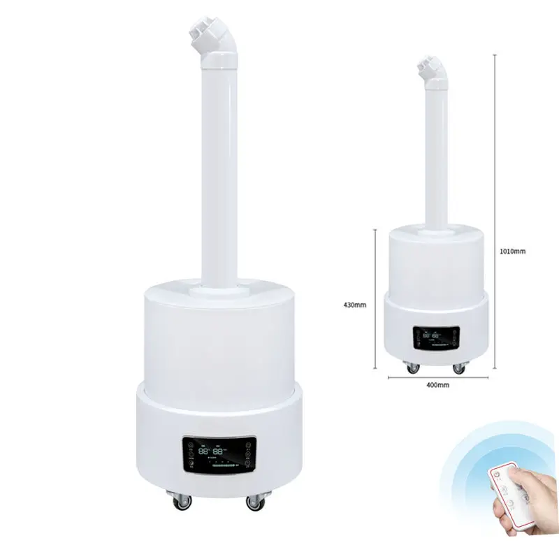 13L Ultrasonic Industrial Humidifier with316 ss atomizer Disinfection Ultrasonic Fogger Vegetable Fruit Mushroom Humidifier