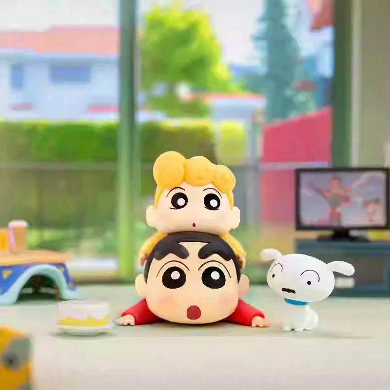 Toptoy Crayon Shin-Chan Shiro Series Blind Box – handgefertigte Alltagsspiel-Ornamente, trendiges Sammlerspielzeug als Geschenk
