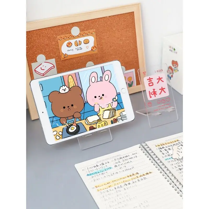 Customizable Acrylic Phone Stand - Perfect for Desk Decor and Streaming in Style Stand Holder for Phone /iphone/Ipad