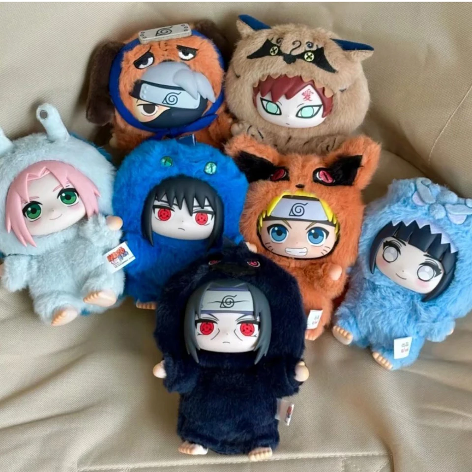 

EAKI Naruto слепая коробка Shippuden Party Series Узумаки мягкая плюшевая фигурка сумка кулон орнамент кукла коллекция игрушек подарок на день рождения