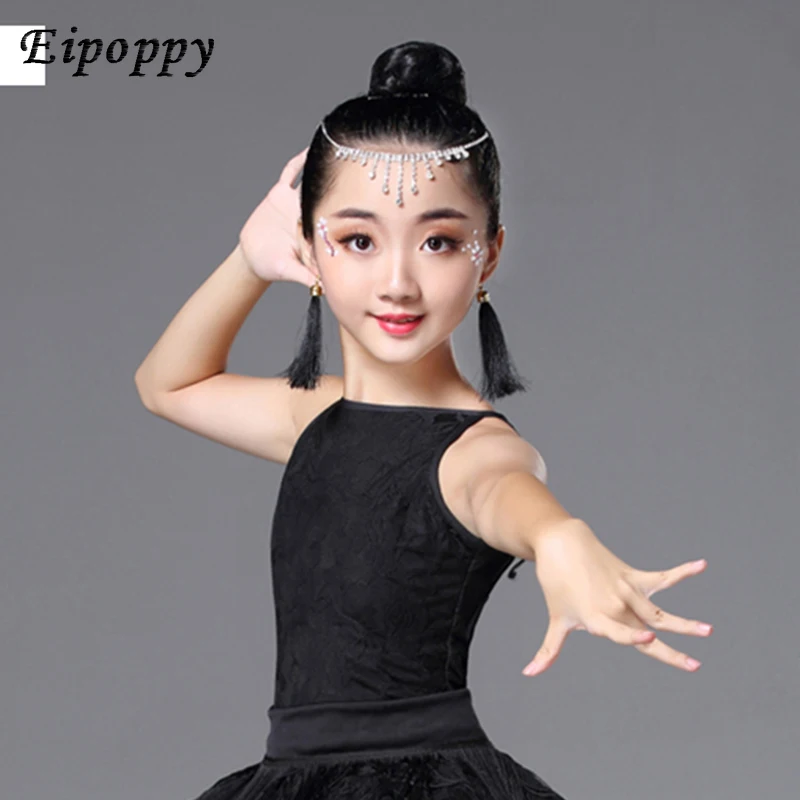 غطاء رأس ملون لامع مضمّن بالماس ، أداء رقص لاتيني