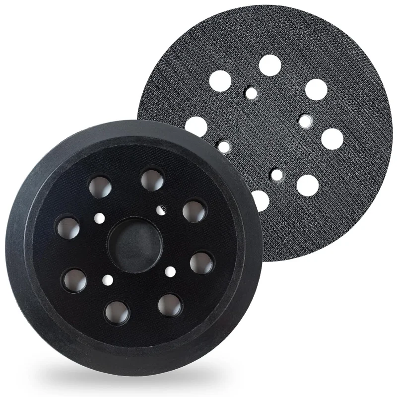 5 Inch 8 Hole Hook Loop Replacement Pads Orbital & Random Orbit Sanders Backing Abrasive Tools Sanding Polishing