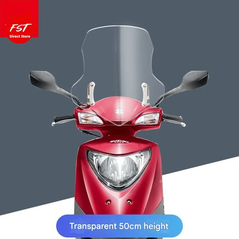

Height Adjustable Wind Deflector for Suzuki 125 Scooter, Shatterproof & Long Service Life