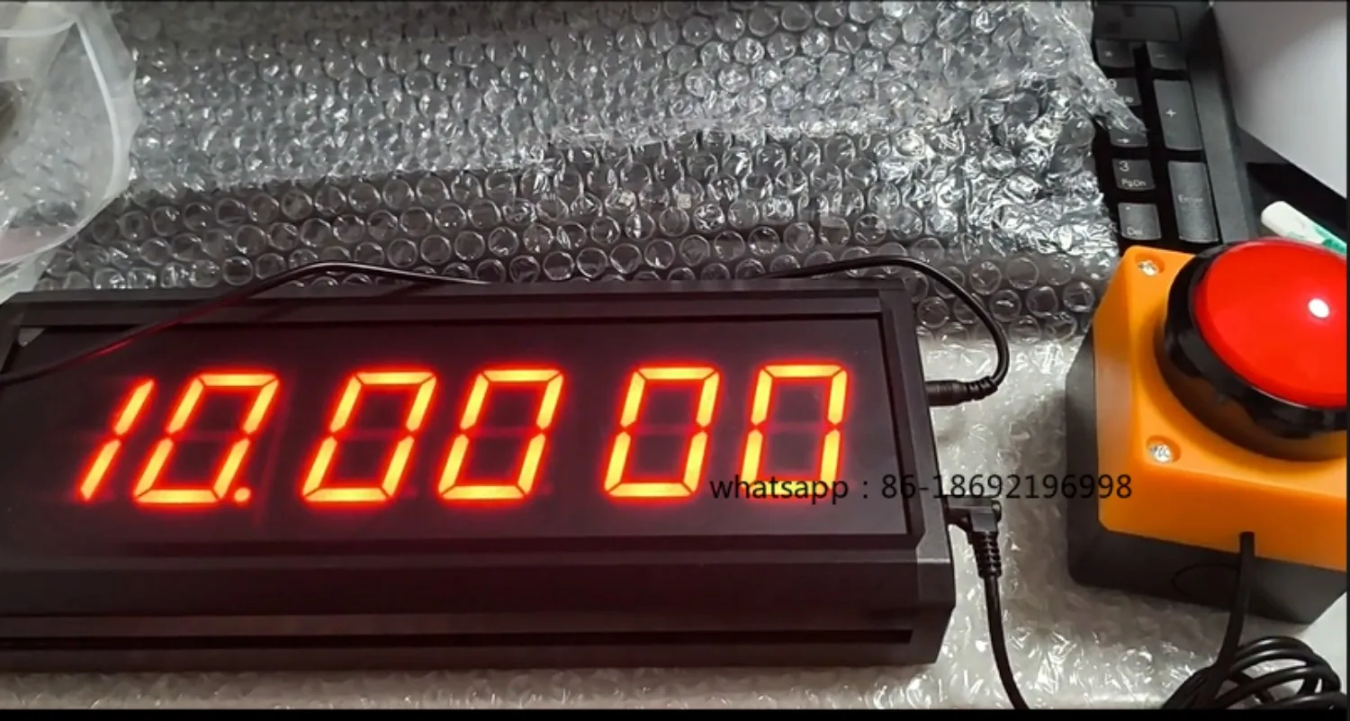 

Десять второй игровой консоли, 10-секундная бесплатная акция с таймером для одной руки