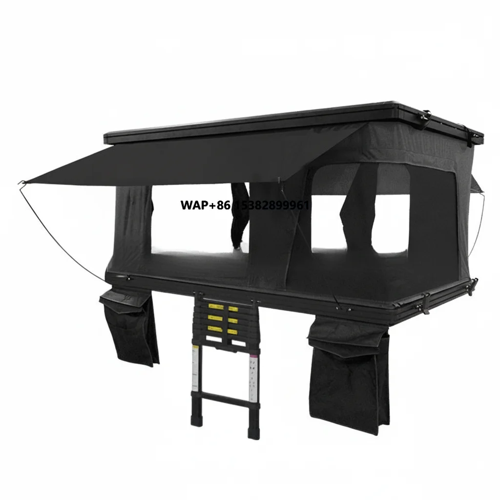 

New Model Outdoor Roof Tent Aluminum Alloy Four-Season Oxford Cloth Self-Driving Tours Camping Vehicle Use