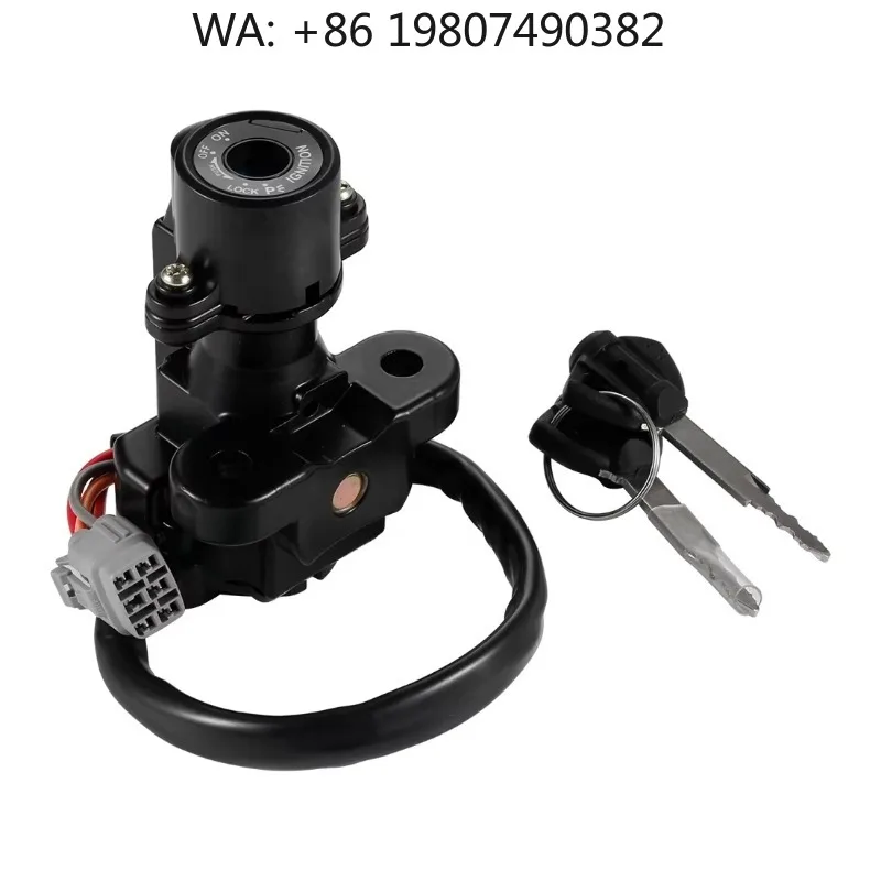 Motorcycle Ignition Switch Key Set For GSX‑R600 GSX‑R750 GSXR600 GSXR750 2006‑2017 GSX‑R1000 GSXR1000 2007‑2013