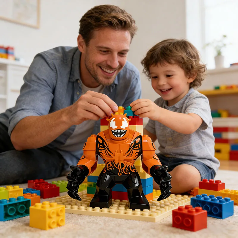 Superhero Venom Carnage Lethal Protector Mini Building Blocks – Action Figure DIY Puzzle Toy, Gift for Kids