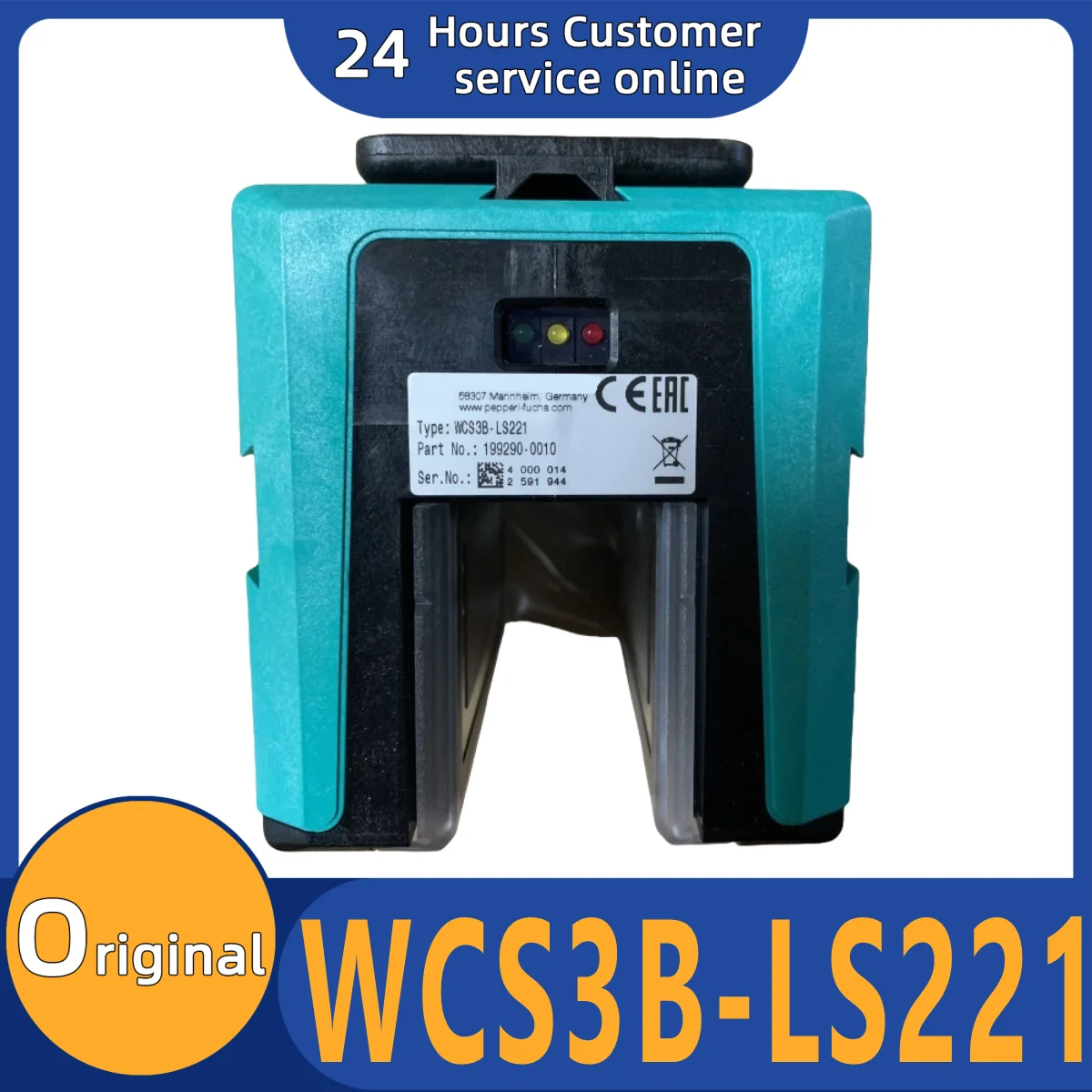 

Brand new original code reader WCS3B-LS221
