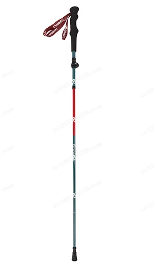 Mountaineering poles Outdoor travel Hiking climbing equipment Non-slip Lightweight Carbon fiber Foldable walking stick crutches