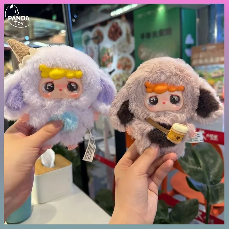 

Mitutu Baby Three Hulala Blind Box Kawaii Doll Action Figure Toy For Children Mystery Gift Original In Stock Trendy Collectible