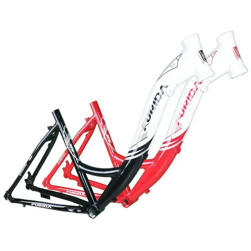 AliExpress 26 Inch Aluminum Alloy Man Women's Mountain Bike frame 700c Road Bike Frame Long-Distance Outing Bicycle Disc Brake Frame