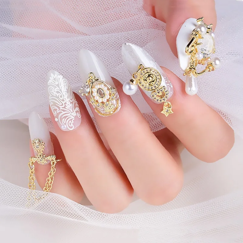 Arte do prego strass decorações suprimentos fototerapia prolongs unhas diy 3d pedras de cristal contas glitter gem unhas acessórios