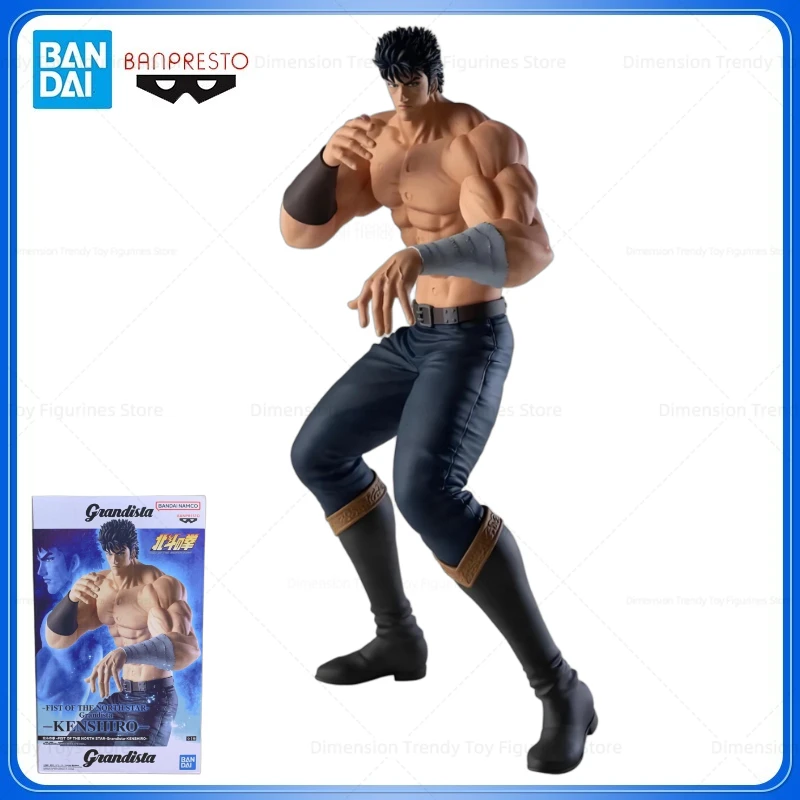 Em Estoque Bandai Banpresto Grandista Original Anime Hokuto No Ken Punho da Estrela do Norte Kenshiro Boneco de Ação Colecionável Presente DT
