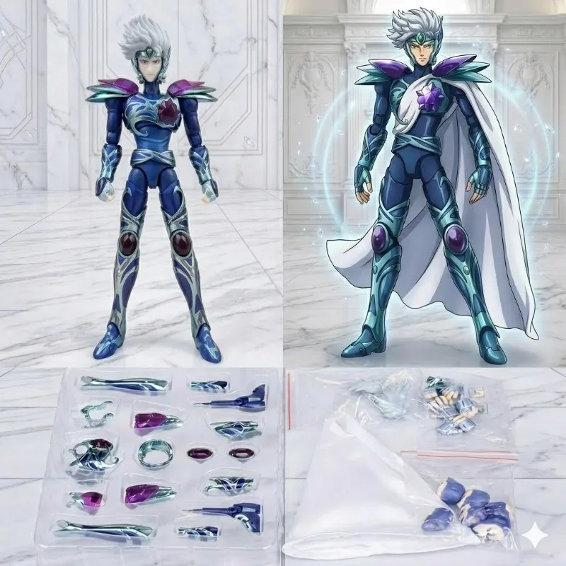 [Envio em 9 Horas] Pronta Entrega: Bonecos de Ação Saint Seiya Mythical Cloth EX Crystal Saint Seiya Private Soldier Metal Cloth Fighter