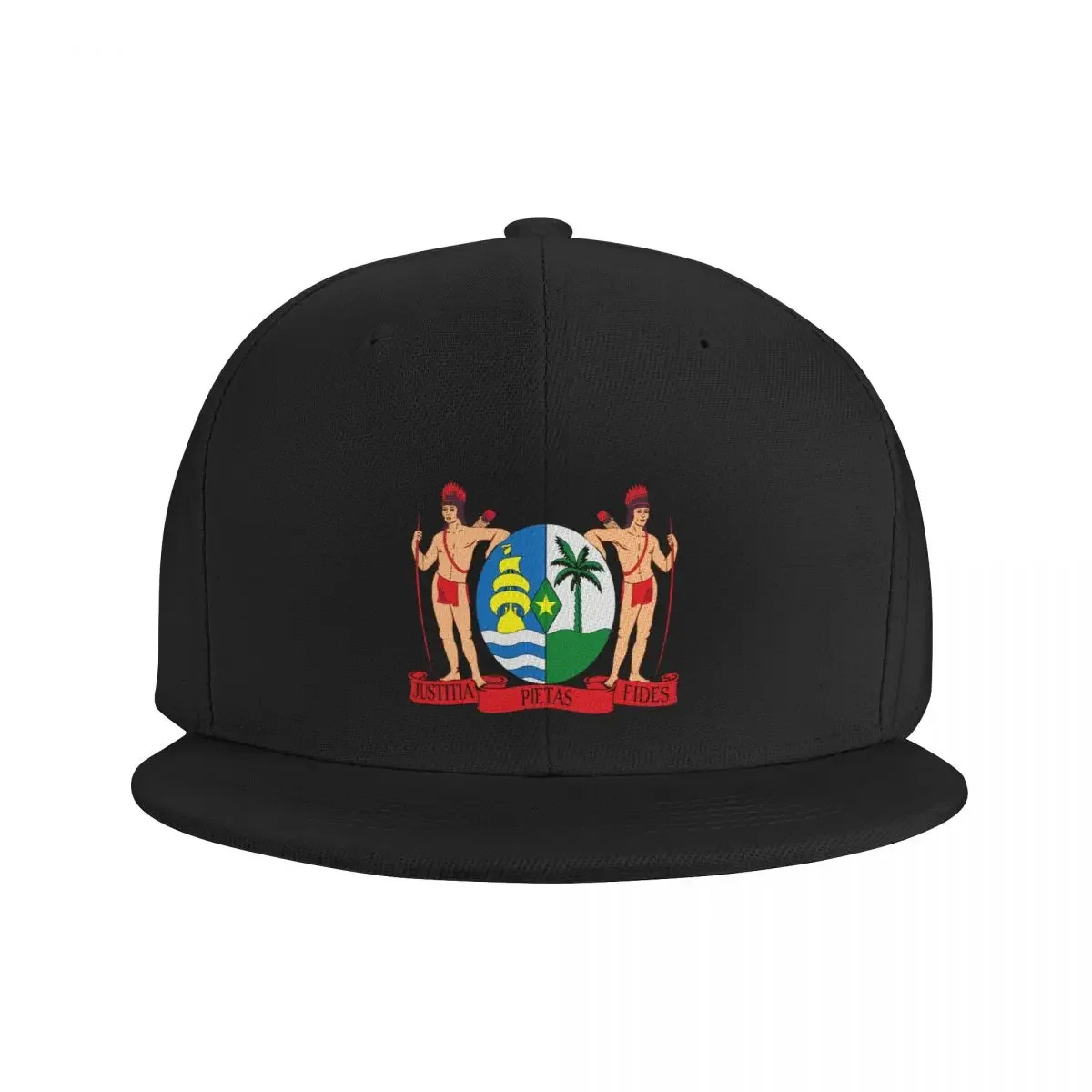 Punk Coat Of Arms Of Suriname Hip Hop Baseball Cap Spring Flat Skateboard Snapback Dad Hat