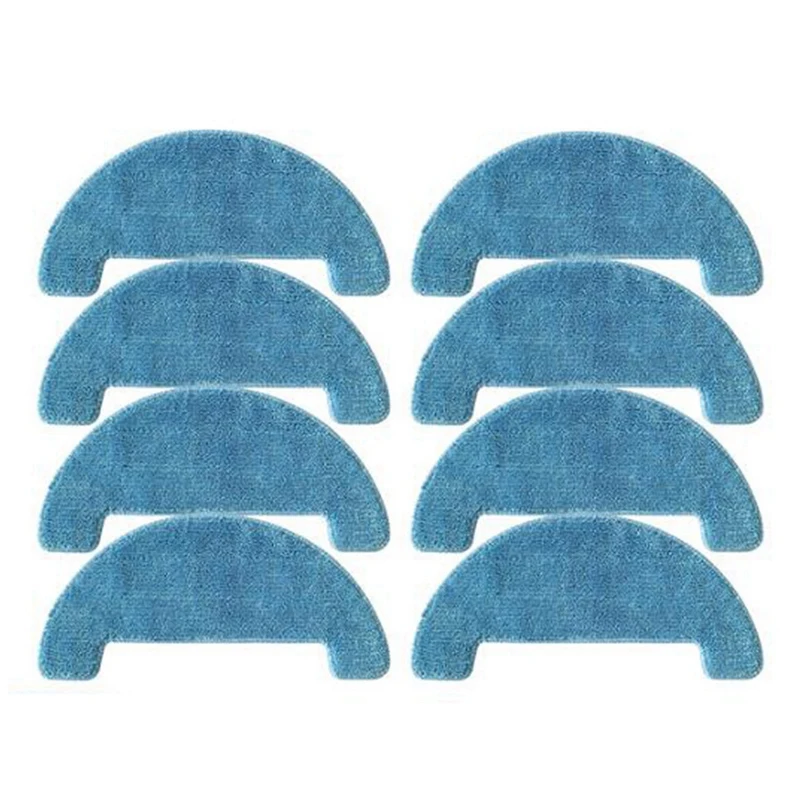 8Pcs Replacement For Polaris PVCR 1026 1226 1090 3200 Mop Cloths Rag Robotic Vacuum Cleaner Spare Parts