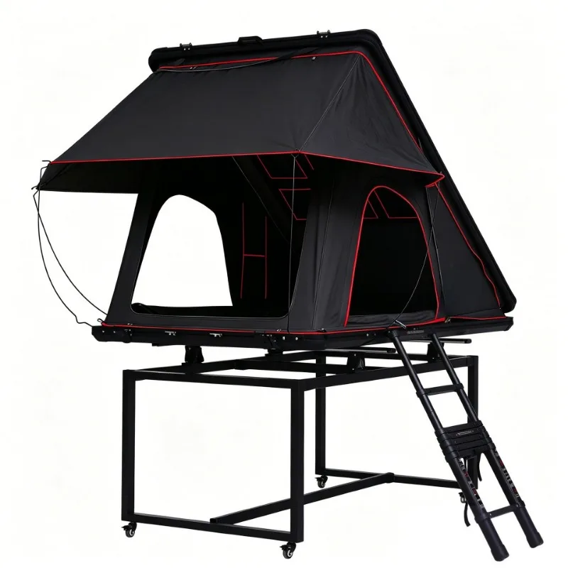Triangle SUV pop-up roof tent, canvas SUV tent